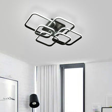 Load image into Gallery viewer, Modern LED Ceiling Light with 6 Squares 102W Flush Mount Pendant Light Ceiling Light Living and Home 
