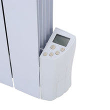 Load image into Gallery viewer, 2000W Oil Filled Electric Radiator Heater Wall Mounted or Portable with LCD Thermostat Space Heaters Living and Home 
