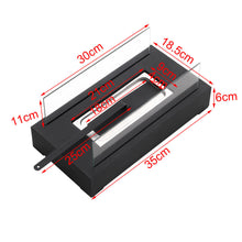 Load image into Gallery viewer, Bio Ethanol Fireplace Black Tabletop Patio Heater Glass Top Burner Fire Fireplaces Living and Home 
