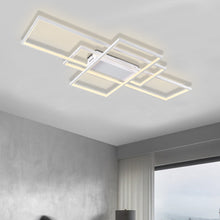 Load image into Gallery viewer, 62/80W LED Ceiling Light 3000K-6000K Color Changing Dimmable Lighting Ceiling Light Fixtures Living and Home 80W 110cm 
