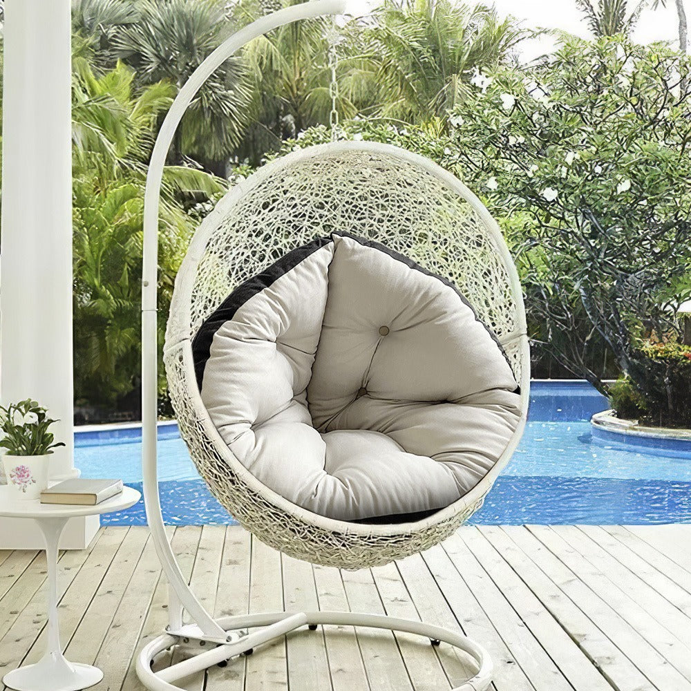 Livingandhome Multifunctional Lazy Bean Bag Sofa, Swing Hanging Chair Seat Cushion