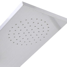 Load image into Gallery viewer, 4in1 Contemporary Wall-Mounted Sleek Shower Panel with Body Massage Jets Shower Systems Living and Home 
