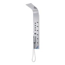 Load image into Gallery viewer, 4in1 Contemporary Wall-Mounted Sleek Shower Panel with Body Massage Jets Shower Systems Living and Home 
