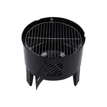 Load image into Gallery viewer, 3 in 1 BBQ Charcoal Grill 3 Tier Smoker Garden BBQ Grill Living and Home 
