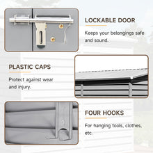 Load image into Gallery viewer, Outdoor Steel Storage Shed, PM1420PM1421
