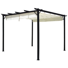 Load image into Gallery viewer, Outdoor Horizontal Pulling Square Pergolar - White Living and Home 
