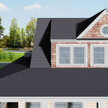 Load image into Gallery viewer, 18Pcs/Pack 3-Tab Asphalt Shingles Rectangular Houses Shed Roofing Tiles, AI1540
