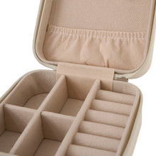 Load image into Gallery viewer, Portable PU Leather Travel Jewellery Box
