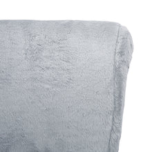 Load image into Gallery viewer, Modern Plush Upholstered Dressing Table Chair with White Legs
