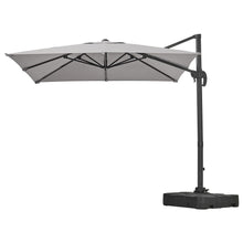 Load image into Gallery viewer, Grey 2.5m Cantilever Parasol with Base for Garden Parasols Living and Home 
