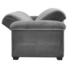 Load image into Gallery viewer, Grey Channel Sleeper Sofa Bed - 212 x 89cm
