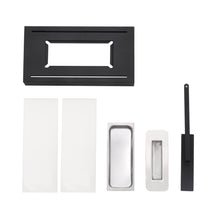 Load image into Gallery viewer, Bio Ethanol Fireplace Black Tabletop Patio Heater Glass Top Burner Fire Fireplaces Living and Home 
