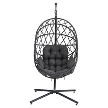 Load image into Gallery viewer, Livingandhome Woven Outdoor Hanging Chair
