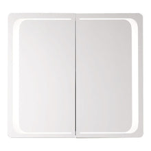 Load image into Gallery viewer, Double Door LED Bathroom Mirror Cabinet with Bluetooth Bathroom Mirror Cabinets Living and Home 
