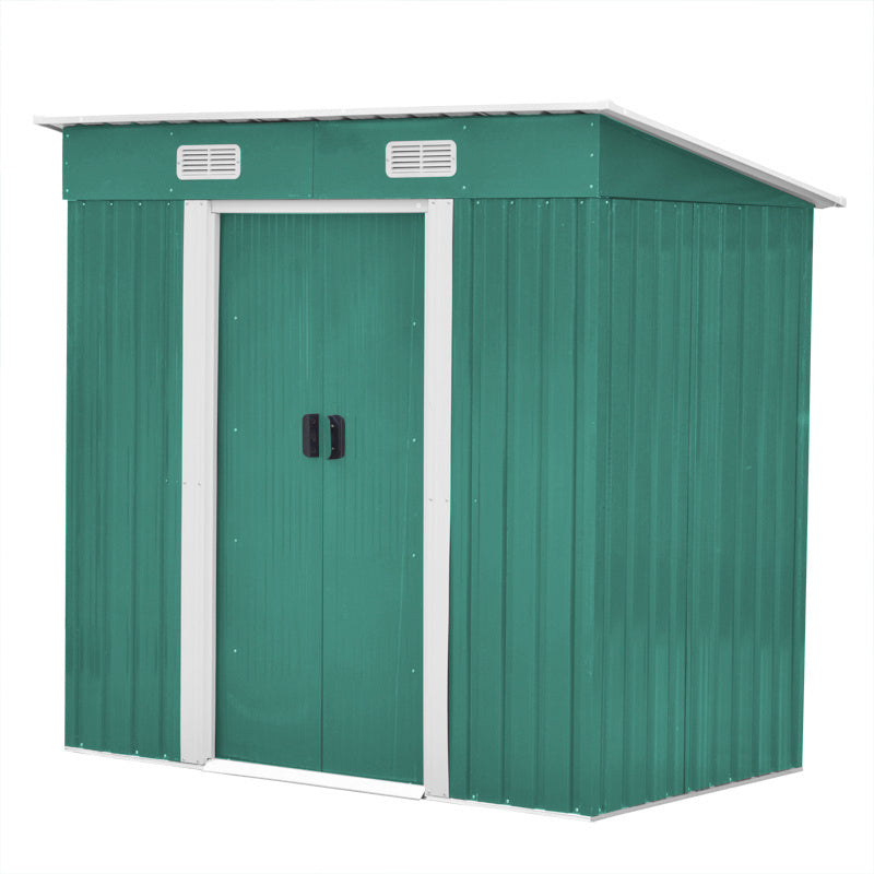 Compact Metal Storage Tool Shed for Garden Patio, PM0076PM0077