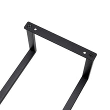 Load image into Gallery viewer, Modern Carbon Steel Wall Towel Rack with Hooks
