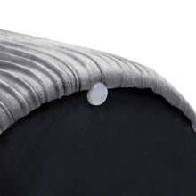 Load image into Gallery viewer, Modern Pleated Storage Ottoman
