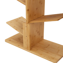 Load image into Gallery viewer, 7-Tier Wooden Tree Bookshelf
