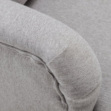 Load image into Gallery viewer, Contemporary Wing Back Armchair and Ottoman Set with Cushion and Footstool
