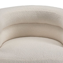 Load image into Gallery viewer, Curved Upholstered Single Sofa Accent Chair
