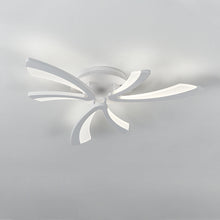 Load image into Gallery viewer, V Shaped Floral Modern Semi-Flush LED Ceiling Light Dimmable/Non-Dimmable Ceiling Lights Living and Home 
