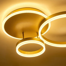 Load image into Gallery viewer, 2/3.5 ft Circles Ceiling Light with LED Dimmable/Non-Dimmable Ceiling Lights Living and Home 

