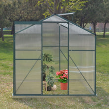 Load image into Gallery viewer, Livingandhome Aluminium Hobby Greenhouse with Window Opening
