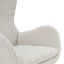 Load image into Gallery viewer, Comfy Sherpa Upholstered Rocking Accent Chair with High Backrest and Armrests
