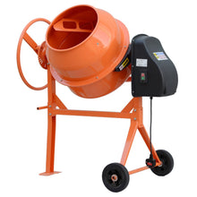 Load image into Gallery viewer, Electric Portable Cement Concrete Mixer with Wheels Living and Home 
