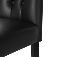 Load image into Gallery viewer, Set of 2 Leather High Backrest Dining Chairs
