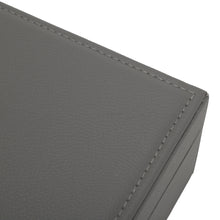 Load image into Gallery viewer, Lockable Double Tier Faux Leather Jewellery Organizer

