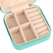 Load image into Gallery viewer, Portable PU Leather Travel Jewellery Box
