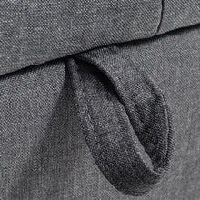Load image into Gallery viewer, Linen Armrest Storage Ottoman Bench Chaise
