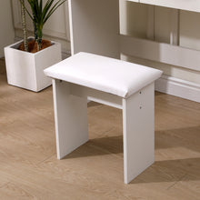 Load image into Gallery viewer, Dressing Table Set with Large Lighted Mirror
