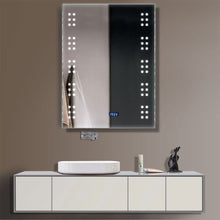 Load image into Gallery viewer, Rectangle Smart LED Touch Bathroom Wall Mirror Bathroom Mirrors Living and Home 

