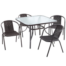Load image into Gallery viewer, 3/5pcs Garden Patio Dining Set Outdoor Furniture GARDEN DINING SETS Living and Home 
