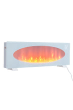 Load image into Gallery viewer, 42 inch Freestanding Electric Fireplace with Remote Control 2000W Wall Mounted Fireplaces Living and Home 

