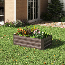 Load image into Gallery viewer, Garden Planter Raised Bed Outdoor Vegetable Plants Flowers Pots Box

