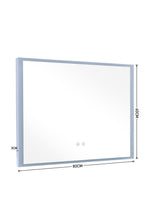 Load image into Gallery viewer, Frameless Anti-Fog Dimmable LED Wall Mirror
