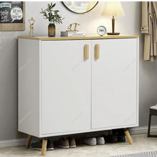 Load image into Gallery viewer, Modern Accent Storage Cabinet with Dual Doors Living and Home 
