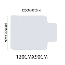 Load image into Gallery viewer, Livingandhome PVC Clear Non-Slip Office Chair Desk Mat Floor Carpet Floor Protector
