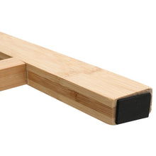 Load image into Gallery viewer, Shoe Bench Bamboo 2 Tier with Shoe Storage Rack Bench Living and Home 
