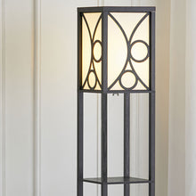 Load image into Gallery viewer, Modern Floor Lamp with 3 Wood Shelves Floorlamp Living and Home 
