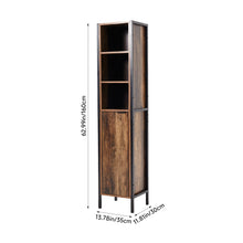 Load image into Gallery viewer, 5-tier Tall Storage Cabinet with Single-door
