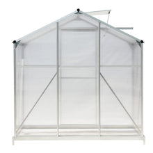 Load image into Gallery viewer, Aluminium Hobby Greenhouse with Window Opening With Base/Without Base Greenhouses Living and Home With Base 

