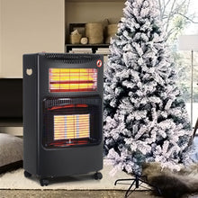 Load image into Gallery viewer, 4.2KW Electric and Gas Heater Movable Tank Cabin with Ceramic Infrared Heater Space Heaters Living and Home 
