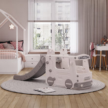 Load image into Gallery viewer, Indoor Baby Bus Toddlers Safety Climber Playset with Slide Swing &amp; Slide Living and Home 
