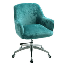Load image into Gallery viewer, Velvet Upholstered Wheeled Swivel Office Chair, JM2084 Living and Home 
