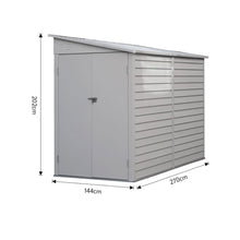 Load image into Gallery viewer, Outdoor Steel Storage Shed, PM1420PM1421
