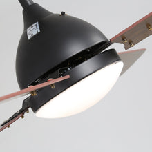 Load image into Gallery viewer, Ceiling Fan Light with LED Lamp &amp; Remote Control 48Inch/42Inch Ceiling Light Living and Home 
